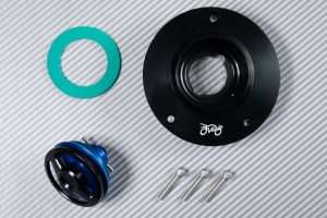 Tankdeckel AVDB mit Schnellverschluss  3 Löcher Suzuki