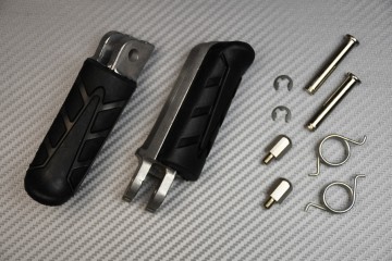 Coppia poggiapiedi / pedane anteriore per Honda