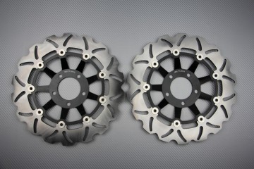 Paire de disques avant wave...