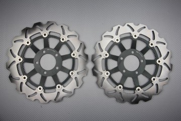 Paar wave Bremsscheiben 300...