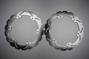 Paire de disques avant wave...