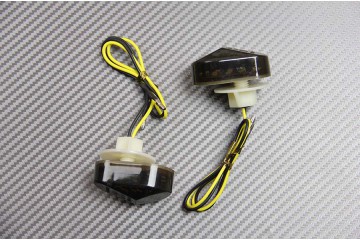 Pareja de intermitentes LED delanteros gota de agua KAWASAKI & algunas YAMAHA