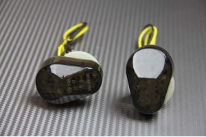 Pareja de intermitentes LED delanteros gota de agua KAWASAKI & algunas YAMAHA