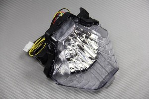 Fanale posteriore indicatori di direzione integrato YAMAHA YZF R3 / MT03 / MT07 2014 - 2023