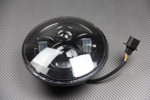 Optique / Phare rond à LED à adapter