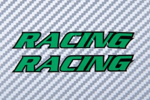 Sticker de adorno RACING