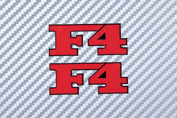 Aufkleber Sticker F4