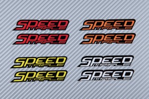 Sticker de adorno SPEED TRIPLE