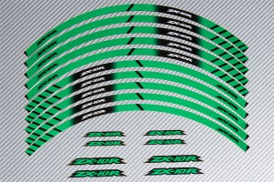 Racing Klebstoff-Felge-Rad-Streifen KAWASAKI ZX10R
