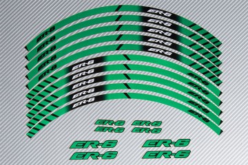 Racing Klebstoff-Felge-Rad-Streifen KAWASAKI ER6