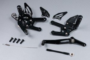 Pedane Arretrate AVDB YAMAHA YZF R6 2017 - 2020