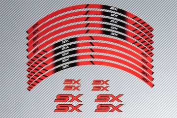 Stickers de llantas Racing KAWASAKI SX