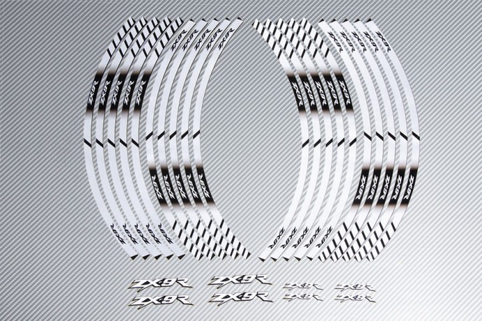 Racing Klebstoff-Felge-Rad-Streifen KAWASAKI ZX9R