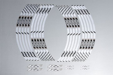 Stickers de llantas Racing YAMAHA - Modelo R6