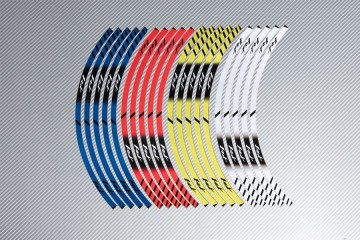 Racing Klebstoff-Felge-Rad-Streifen YAMAHA - Modell FZ1
