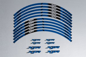 Strisce nastro adesivo racing per cerchio ruota YAMAHA - Modello XJR