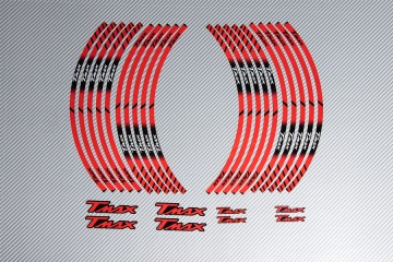 Stickers de llantas Racing YAMAHA - Modelo TMAX