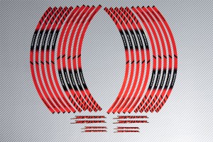 Strisce nastro adesivo racing per cerchio ruota APRILIA - Modello SHIVER