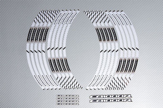 Stickers de llantas Racing HONDA - Modelo CB1000R