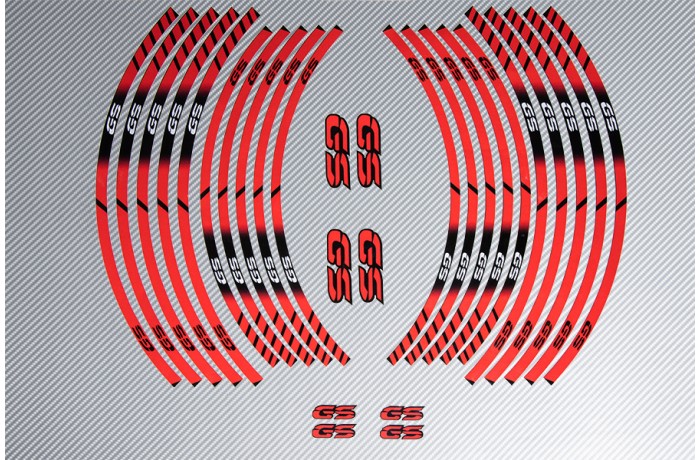 Stickers de llantas Racing BMW - Modelo GS