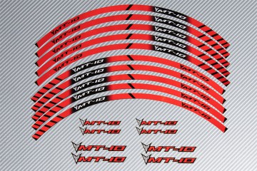 Strisce nastro adesivo racing per cerchio ruota YAMAHA - Modello MT10