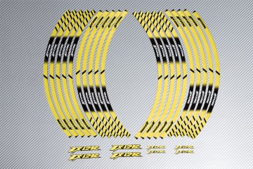 Strisce nastro adesivo racing per cerchio ruota KAWASAKI  - Modello ZX12R