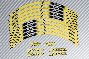 Stickers de llantas Racing KAWASAKI - Modelo ZX12R