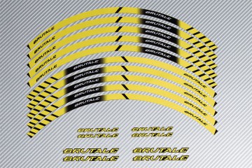 Strisce nastro adesivo racing per cerchio ruota MV AGUSTA - Modello BRUTALE