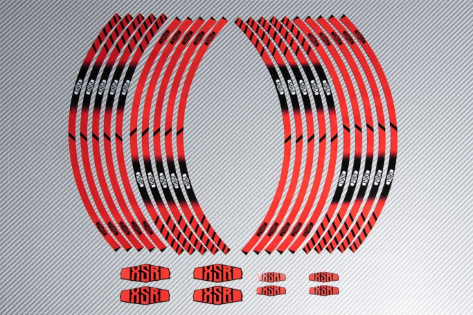 Strisce nastro adesivo racing per cerchio ruota YAMAHA - Modello XSR