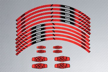 Stickers de llantas Racing YAMAHA - Modelo XSR
