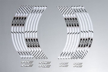 Stickers de llantas Racing HONDA - Modelo NC