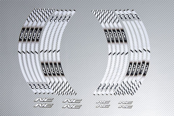 Strisce nastro adesivo racing per cerchio ruota HONDA - Modello NC