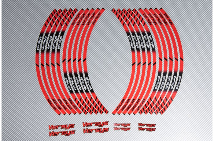 Stickers de llantas Racing KAWASAKI - Modelo VERSYS
