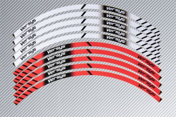 Racing Klebstoff-Felge-Rad-Streifen KAWASAKI  - Modell VERSYS