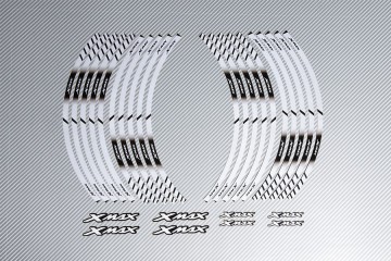 Stickers de llantas Racing YAMAHA - Modelo XMAX