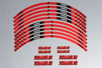 Stickers de llantas Racing  - Modelo SCRAMBLER