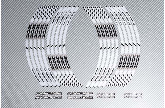 Stickers de llantas Racing DUCATI - Modelo PANIGALE