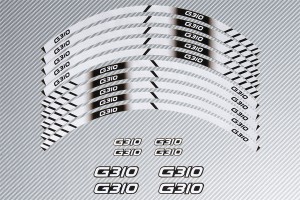 Stickers de llantas Racing BMW - Modelo G310