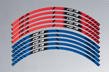 Strisce nastro adesivo racing per cerchio ruota YAMAHA - Modello R3