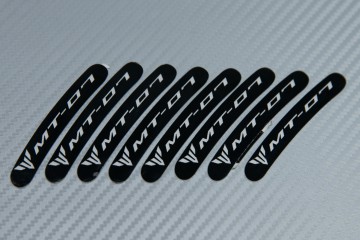 Rim Edge Stickers YAMAHA - MT07 Logo