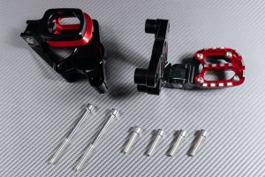 Estriberas delanteras de aluminio HONDA XADV 750
