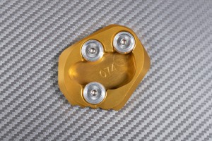 Anodised aluminum sidestand foot enlarger YAMAHA YZF R6 2011 - 2021