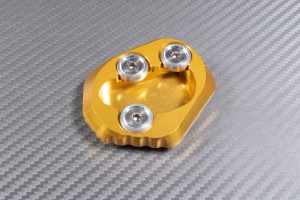 Anodised aluminum sidestand foot enlarger YAMAHA YZF R6 2011 - 2021