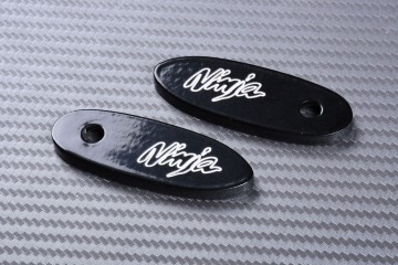 Pair of Aluminum Rearview Mirrors Plates KAWASAKI Ninja