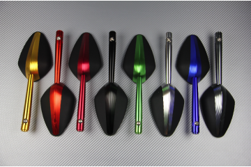 Paire de Rétroviseurs en Aluminium / Plastique