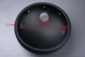 Cuvelage pour phare rond