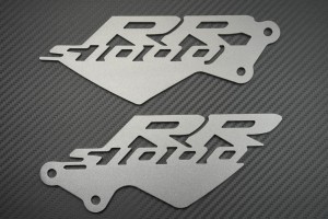 Brackets / Pair of Heel Rests BMW - S1000RR Logo