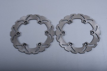 Pair of Front Wave brake...