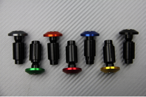 Pair of Handlebar Caps - Flat Design