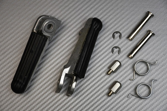 Pair of Front Footpegs for many HONDA